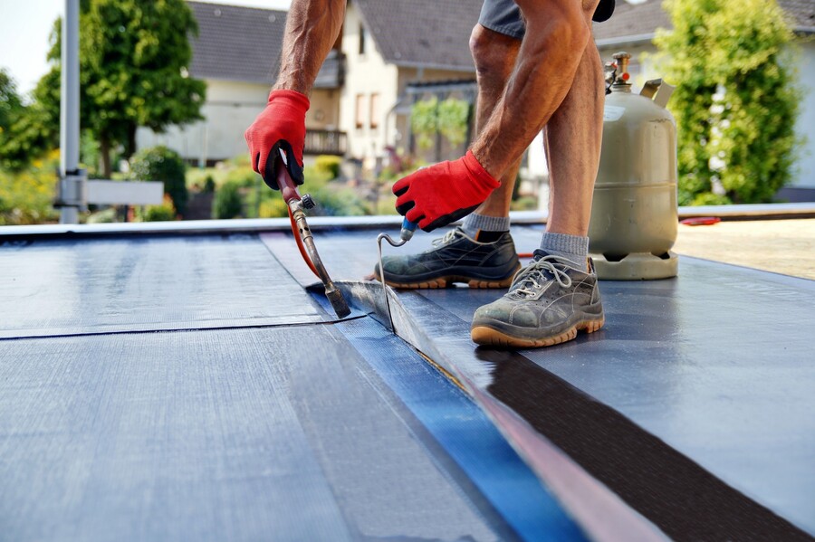 Flat Roofing by The Remodeling Authority LLC